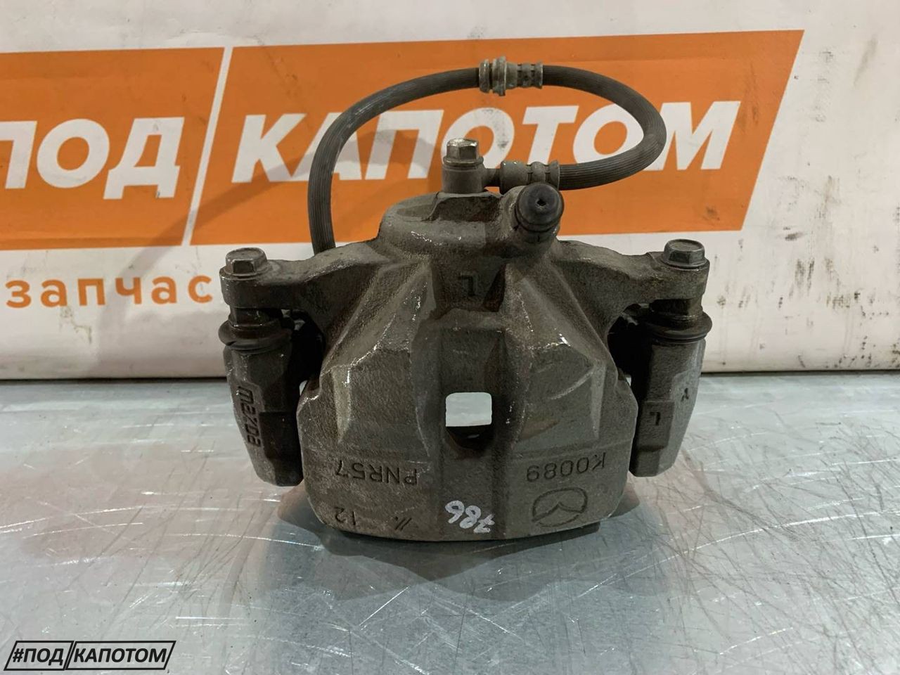 СУППОРТ перед. лев. Mazda 6 GJ GL 2014, 2.5 л., PY-VPS, бензин, АКПП, 25d, седан, передний привод, GHY93399Z - фото №1