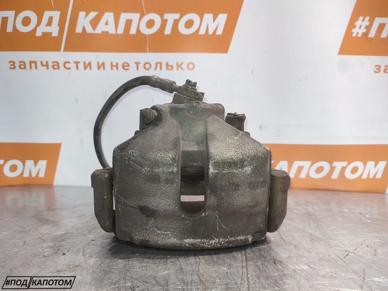 СУППОРТ перед. прав. Volkswagen Passat B6 2007, 2.0 л., BVY, бензин, АКПП, 2t / c9x, универсал, передний привод, 1K0615124E - фото №1