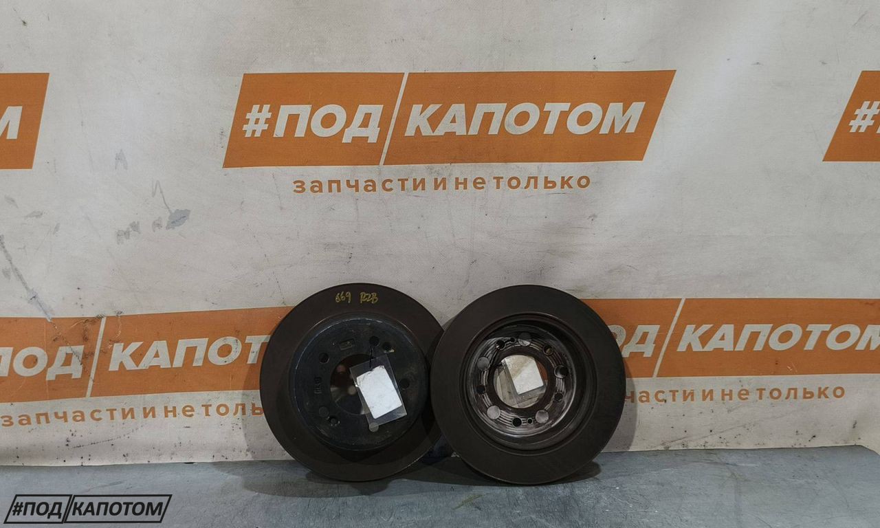 диск тормозной Hyundai ix35 1 поколение 2012, 2.0 л., G4KD, бензин, АКПП, tcm (phantom black), внедорожник 5 дв., передний привод, 584111H300 - фото №1