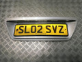 накладка под номер Mercedes-Benz C-Класс W203/S203/CL203 S203 2002, 2.2 л., CDi, OM 611.962, дизель, 6МКПП, серебро, универсал, задний привод, правый руль, 2037400181