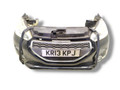 передняя часть (ноускат) Peugeot 208 1 поколение 2013, 1.2 л., i, HMZ (EB2F), бензин, 5МКПП, noir perla nera / ktv, хетчбэк 5 дв., передний привод, правый руль