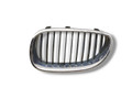 решетка радиатора BMW 5 серия E60/E61 E60 2004, 2.5 л., i, M54 B25 (256S5), бензин, АКПП, mysticblau / a07, седан, задний привод, правый руль, 7065701, 51137065701