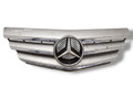 решетка радиатора Mercedes-Benz B-Класс W245 [рестайлинг] 2008, 2.0 л., CDi, OM 640.941, дизель, вариатор, kosmosschwarz / 191, минивэн, передний привод, правый руль, A1698802183
