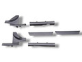комплект накладок на пороги (внутренние) Hyundai Tucson 4 поколение NX4 2022, 1.6 л., GDi, G4FU, гибрид, робот, shimmering silver / r2t, внедорожник 5 дв., передний привод, правый руль, 85873-N7000, 85883-N7000, 85875-N7000NNB, 85885-N7000NNB, 85870-N7000NNB, 85880-N7000NNB