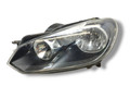 Фара галоген левая Volkswagen Golf 6 поколение 2012, 1.6 л., TDi, CAYC, дизель, 5МКПП, deepblack / lc9x, хетчбэк 5 дв., передний привод, правый руль, 5K2941005H