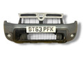 бампер передний Dacia Duster 1 поколение 2013, 1.5 л., DCi, K9K 898, дизель, 6МКПП, grayish green tpm / tefaa, внедорожник 5 дв., полный привод, правый руль, 620220030R, 620780003R