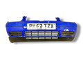 бампер передний Volkswagen Golf 4 поколение 2002, 1.9 л., TDi PD, ASZ, дизель, 6МКПП, jazzblue / lw5z, хетчбэк 5 дв., передний привод, правый руль, 1J0807221, 1J0805903