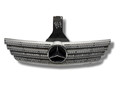 решетка радиатора Mercedes-Benz C-Класс W203/S203/CL203 [рестайлинг] 2005, 1.8 л., Kompr, M 271.940, бензин, АКПП, aventurinorange / 487, хетчбэк 3 дв., задний привод, правый руль, A2038890090, A2038801283