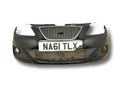 бампер передний SEAT Ibiza 4 поколение 2011, 1.2 л., TDi, CFWA, дизель, 5МКПП, phantom black / lz9y, хетчбэк 3 дв., передний привод, правый руль, 6J0807217J