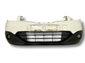 бампер передний Nissan Qashqai J10 [рестайлинг] 2012, 1.6 л., i, HR16DE, бензин, 5МКПП, super white / 326, внедорожник 5 дв., передний привод, правый руль, 62022-BR10H