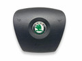 подушка безопасности водителя Skoda Roomster 1 поколение 5J 2007, 1.9 л., TDi PD, BSW, дизель, 5МКПП, capuccino beige / lf8h, минивэн, передний привод, правый руль, 5J0880201D
