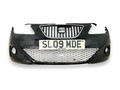 бампер передний SEAT Ibiza 4 поколение 6J 2009, 1.4 л., i, BXW, бензин, 5МКПП, negro magico, хетчбэк 3 дв., передний привод, правый руль, 6J0807217J
