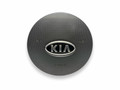 подушка безопасности водителя Kia Rio 2 поколение [рестайлинг] JB 2010, 1.5 л., CRDi, дизель, 5МКПП, clear silver / 6c, хетчбэк 5 дв., передний привод, правый руль, 569001G450VA