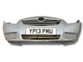 бампер передний Opel Insignia 1 поколение (A) [рестайлинг] 2013, 2.0 л., CDTi, A 20 DT, дизель, 6МКПП, silbersee / 179, лифтбэк, передний привод, правый руль, 13288286