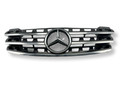 решетка радиатора Mercedes-Benz M-Класс W164 2007, 3.0 л., CDi, OM 642.940, дизель, АКПП, obsidianschwarz, внедорожник 5 дв., полный привод, правый руль, A1648800885