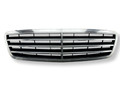 решетка радиатора Mercedes-Benz C-Класс W203/S203/CL203 [рестайлинг] 2005, 2.2 л., CDi, OM 646.963, дизель, АКПП, cubanitsilber / 723, универсал, задний привод, правый руль, A2038800223, 2038800223