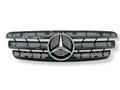 решетка радиатора Mercedes-Benz M-Класс W163 [рестайлинг] 2004, 2.7 л., CDi, OM 612.963, дизель, АКПП, andraditgruen / 816, внедорожник 5 дв., полный привод, правый руль, A1638800185