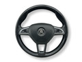 руль Skoda Rapid 1 поколение 2014, 1.6 л., TDi, CAYB, дизель, 5МКПП, flash red, хетчбэк 5 дв., передний привод, правый руль, 5L0419091G, 5JA880201D
