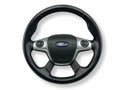 руль Ford Focus 3 поколение 2014, 1.0 л., Ti, M2DA, бензин, 5МКПП, race red / a7, хетчбэк 5 дв., передний привод, правый руль, EM51-R042B85-AA3ZHE, BM51-3600-AD3ZHE