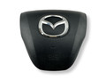 подушка безопасности водителя Mazda 3 BL 2009, 1.6 л., i, Z6, бензин, 5МКПП, crystal white / 34k, хетчбэк 5 дв., передний привод, правый руль, BBP3-57-K00D-02