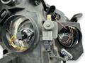 Фара галоген левая Nissan Qashqai 1 поколение 2009, 1.6 л., i, HR16DE, бензин, 5МКПП, red / z10, внедорожник 5 дв., передний привод, правый руль, 1LF238042-03, 26060-JD000 - фото №10