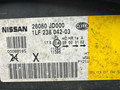 Фара галоген левая Nissan Qashqai 1 поколение 2009, 1.6 л., i, HR16DE, бензин, 5МКПП, red / z10, внедорожник 5 дв., передний привод, правый руль, 1LF238042-03, 26060-JD000 - фото №14