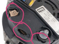 генератор Renault Laguna 2 поколение 2003, 1.8 л., бензин, 8200112065, SG12B055, 2542573C - фото №7