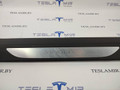 Накладка декоративная стойки А внутренняя левая нижняя Tesla Model S 1 поколение [рестайлинг] 2017, 1030390-00, 1030393-00, 1030390 - фото №2