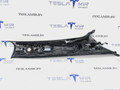 Накладка декоративная стойки А внутренняя левая верхняя Tesla Model S 1 поколение [2-й рестайлинг] 2022, 1565761-00 - фото №2