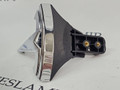 Знак эмблема "Т" переднего бампера Tesla Model X 1 поколение 2018, 1047884-00 - фото №2