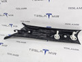 Накладка декоративная стойки А внутренняя правая верхняя Tesla Model S 1 поколение [2-й рестайлинг] 2022, 1565762-00 - фото №2