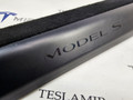 Накладка декоративная стойки А внутренняя левая нижняя Tesla Model S 1 поколение [2-й рестайлинг] 2022, 1566074-00 - фото №2