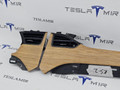 Декоративная накладка центральной консоли Tesla Model S 1 поколение [рестайлинг] 2018, 1096877-00, 1096878-00, 1004518-13 - фото №2