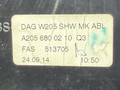 консоль салона Mercedes-Benz C-Класс W205/S205/C205 2014, 2.2 л., дизель, АКПП, A2056800210 - фото №9