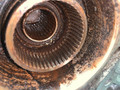 КПП автоматическая (АКПП) Mazda CX-9 1 поколение (2007 - 2009), 3.7 л., Ti, CA, бензин, АКПП, полный привод, AW2319090 - фото №9