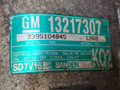 компрессор кондиционера Opel Vectra C (2002 - 2005), 1.8 л., бензин, 13217307, 93197129, 1854155, SD7V16 - фото №4