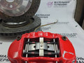 комплект тормозов BMW X6 F16 2014, 3.0 л., N55 B30 A, бензин, АКПП, красный, правый руль - фото №3