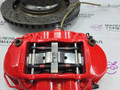 комплект тормозов BMW X6 F16 2014, 3.0 л., N55 B30 A, бензин, АКПП, красный, правый руль - фото №9