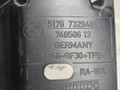 планка под капот BMW X1 F48 2017, 2.0 л., B48 A20 B, бензин, АКПП, синий mediterranblau c10, полный привод, правый руль, 51767329401, 7329401 - фото №3