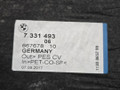шумоизоляция (термозащита) BMW X1 F48 2017, 2.0 л., B48 A20 B, бензин, АКПП, alpinweiss 3 (300), полный привод, правый руль, 51487331493, 7331493 - фото №7