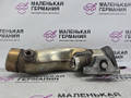 труба приемная глушителя BMW X5 F15 2014, 3.0 л., N57 D30 A, дизель, АКПП, mineralweiss metallic (a96), полный привод, правый руль, 18308517202, 7793766, 8575121, 8517202 - фото №4