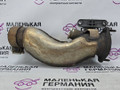 труба приемная глушителя BMW X5 F15 2014, 3.0 л., N57 D30 A, дизель, АКПП, mineralweiss metallic (a96), полный привод, правый руль, 18308517202, 7793766, 8575121, 8517202 - фото №2