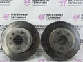 диски тормозные (комплект) BMW X5 F15 2014, 3.0 л., N57 D30 A, дизель, АКПП, mineralweiss metallic (a96), полный привод, правый руль, 34216793247, 34216771970, 6771970, 34216886479, 6886479, 6793247 - фото №4