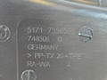 водосток планки обтекателя (жабо) BMW X1 F48 2017, 2.0 л., B48 A20 B, бензин, АКПП, alpinweiss 3 (300), полный привод, правый руль, 51717350593, 7350593 - фото №12