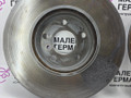 диски тормозные (комплект) BMW X1 F48 2016, 2.0 л., B47 C20 A, дизель, АКПП, alpinweiss 3 (300), передний привод, правый руль, 34116865713, 90R-02C01150656, 90R02C015, 6865713 - фото №2