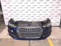 передняя часть (ноускат) Audi A4 B9 2017, 2.0 л., CVKB, бензин, МКПП, s9/x5q синий металлик, седан, передний привод, правый руль, 8W0821434B, 8W0821468, 8W0121763A, 8W0941034A, 8W0941033A, 8W0807437F, 8W0959455, 8W0129618, 8W0121764A, 8W0821231A, 8W0821433B, 8W0821092 - фото №4