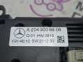 блок управления печки / климат-контроля Mercedes-Benz C-Класс W204 [рестайлинг] W204.048 2012, 1.8 л., M 271.860, бензин, АКПП, 149 белый, седан, задний привод, правый руль, A2049006608, A2046809208 - фото №12