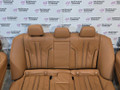 салон (комплект сидений) BMW 5 серия G30/G31 G30 2017, 2.0 л., B48 B20 A, бензин, АКПП, b65 jatoba brown metallic, седан, задний привод, правый руль, 72117381361, 52207346698, 52207346699, 52207386028, 72117359090, 7457725, 7457725, 6834159, 8834175, C47620102, C46534101, 7381361, 7346698, 7346699, 7386028, 7458927, 7359090, 7456566 - фото №7