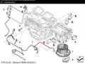 моторчик заслонки печки BMW X6 F16 2014, 3.0 л., N55 B30 A, бензин, АКПП, красный, правый руль, 64119321034, 9321034, 64119231884, 9231884, 64116956706, 6956706, 64116947200, 6947200 - фото №6