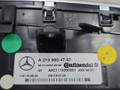 блок управления печки / климат-контроля Mercedes-Benz E-Класс W213/S213/C238/A238 2018, 2.0 л., M 274.920, бензин, АКПП, 149 polar white или polarweiss, седан, задний привод, правый руль, A2139054707 - фото №9